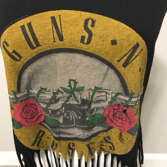 Guns N Roses fringe trim tank - Picture 3 of 7